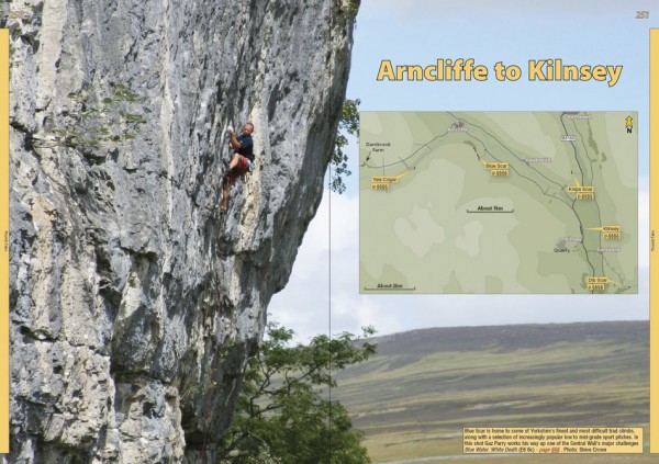 The introduction to Blue Scar and Kilnsey area